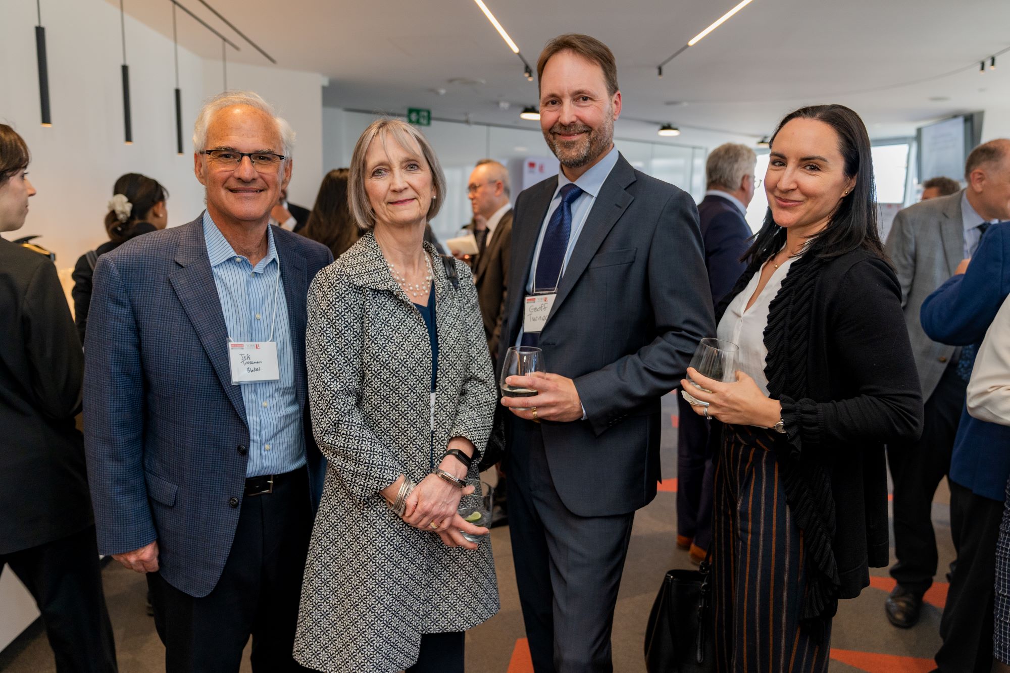 Attendees at OsgoodePD's event celebrating 30 years of the LLM in Taxation Law. 