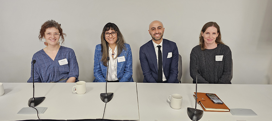 Photo from recent OsgoodePD event on Ministry of the Attorney General jobs for LLM students